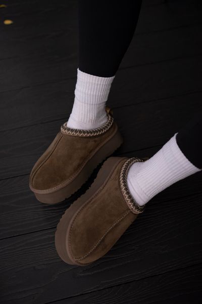 UGG Tazz Slipper Platform Hickory 1122553-HCK фото
