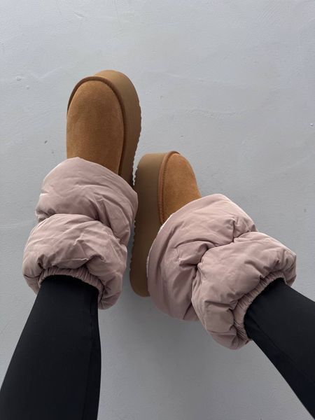 UGG Platform Classic Mini Dipper Puffer Amphora Chestnut 1158275-AHS фото