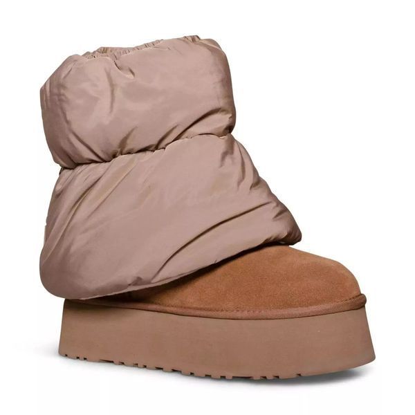 UGG Platform Classic Mini Dipper Puffer Amphora Chestnut 1158275-AHS фото