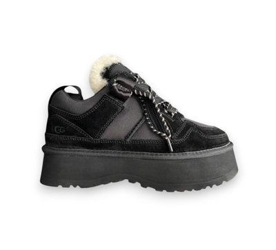 Кросівки з хутром UGG Astromel Fur Black 1171541F-BLK фото