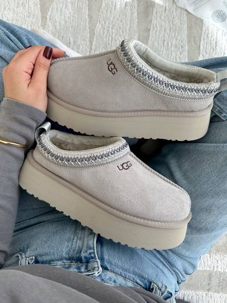 UGG Tazz Slipper Platform Light Grey 1122553-LGRY фото