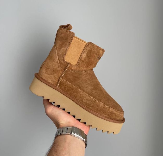 UGG Classic Chelsea Platform Mini Boot Chestnut 1158051-CHE фото