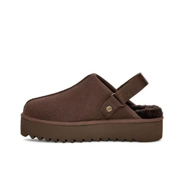 UGG Lanah Clog Platform Chocolate 1166734-CHO фото