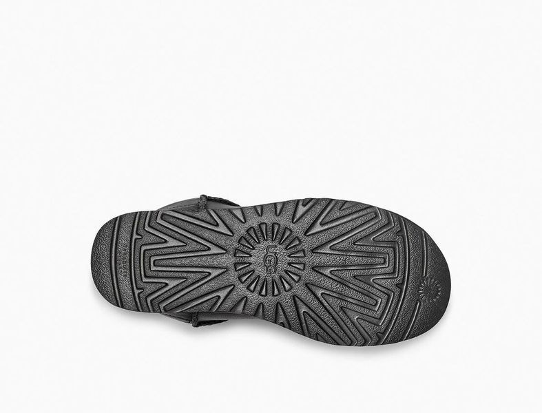 Чоловічі Уггі UGG Mens Ultra Mini Leather Black 1117534-M фото