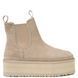 Уггі жіночі UGG Neumel Platform Chelsea Mustard Seed 1134526-MDSD фото 1