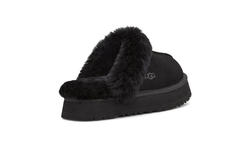 UGG Disquette Platform Slippers Black 1122550-BLK фото