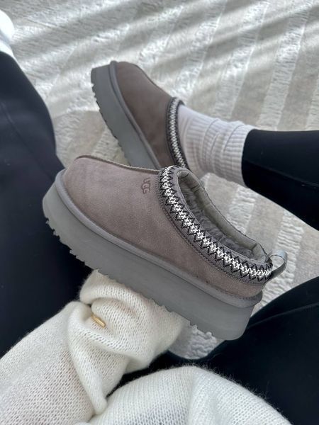 Капці UGG Tazz Slipper Platform Grey 1122553-GREY фото