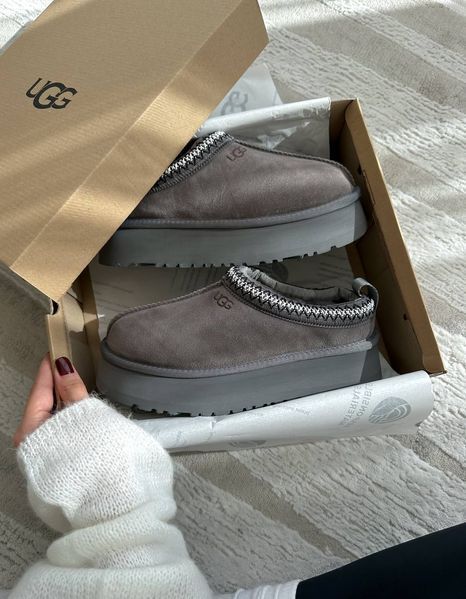 Капці UGG Tazz Slipper Platform Grey 1122553-GREY фото